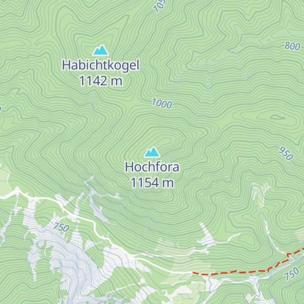 Map of Hochfora