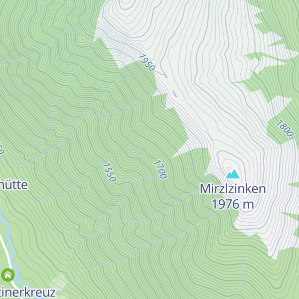 Map of Lannachkarhütte