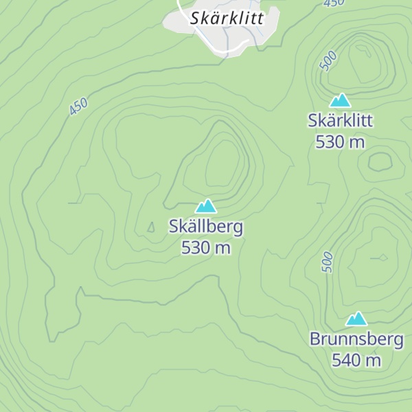 Map of Skällberg
