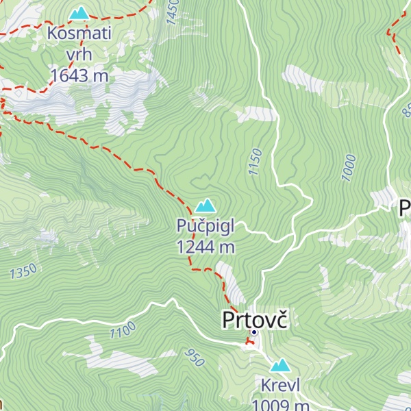 Map of Pučpigl