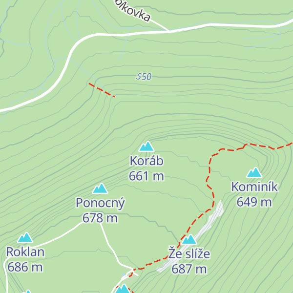 Map of Koráb