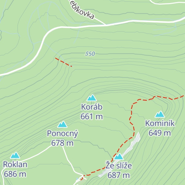 Map of Francouzský parčík