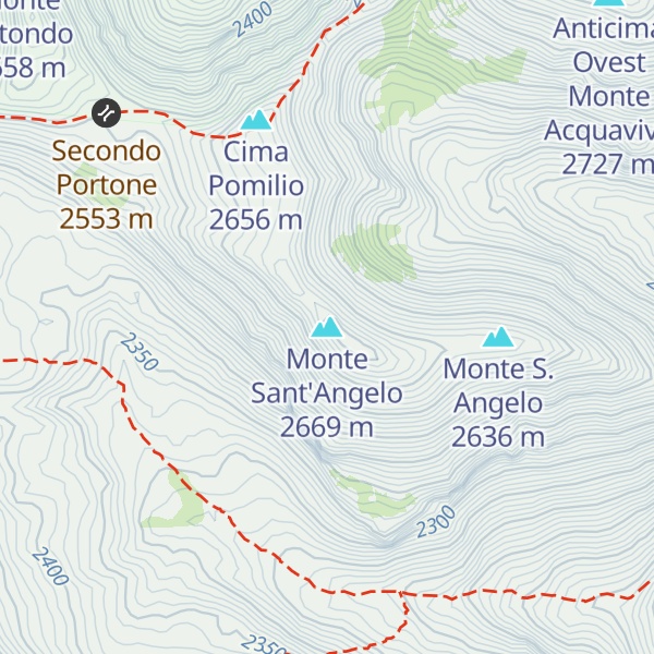 Map of Monte Sant'Angelo