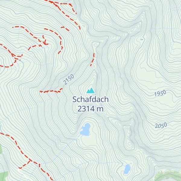 Map of Schafdach