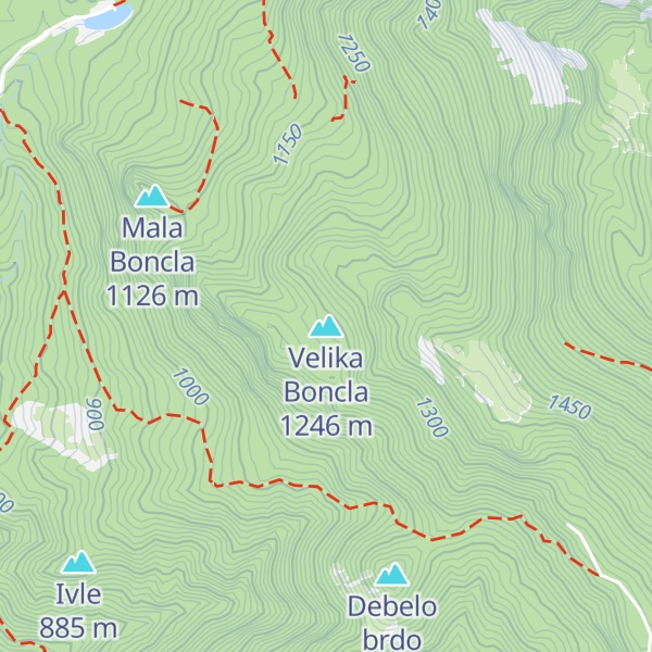 Map of Velika Boncla