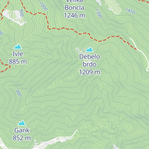 Map of Alničje