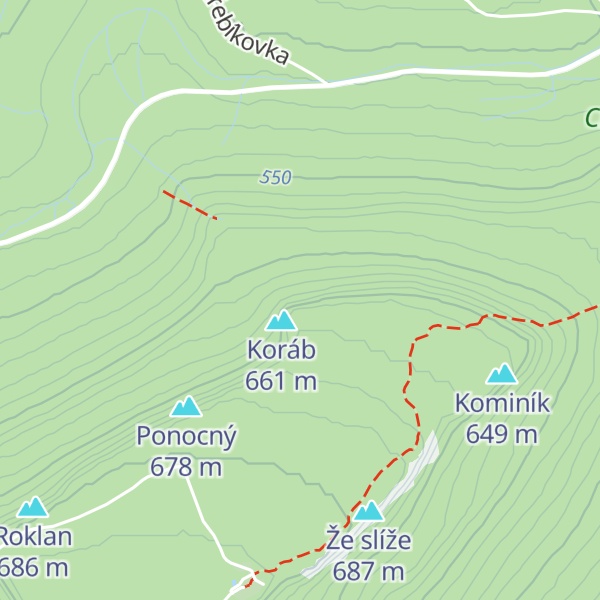 Map of Kormidlo
