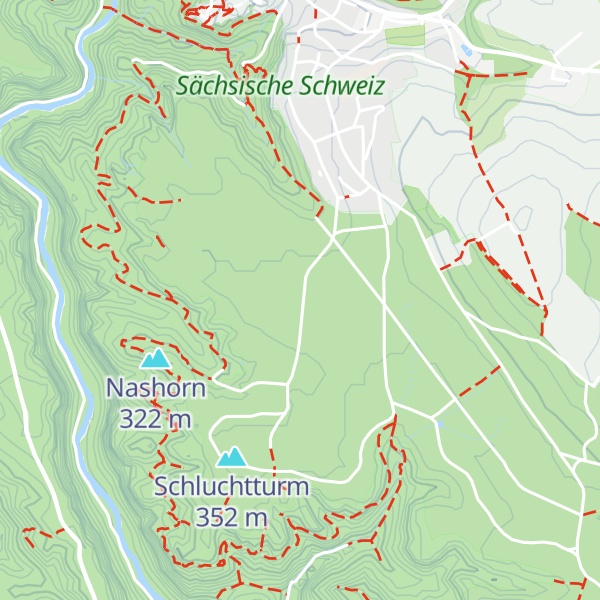 Map of Köhlerhütte