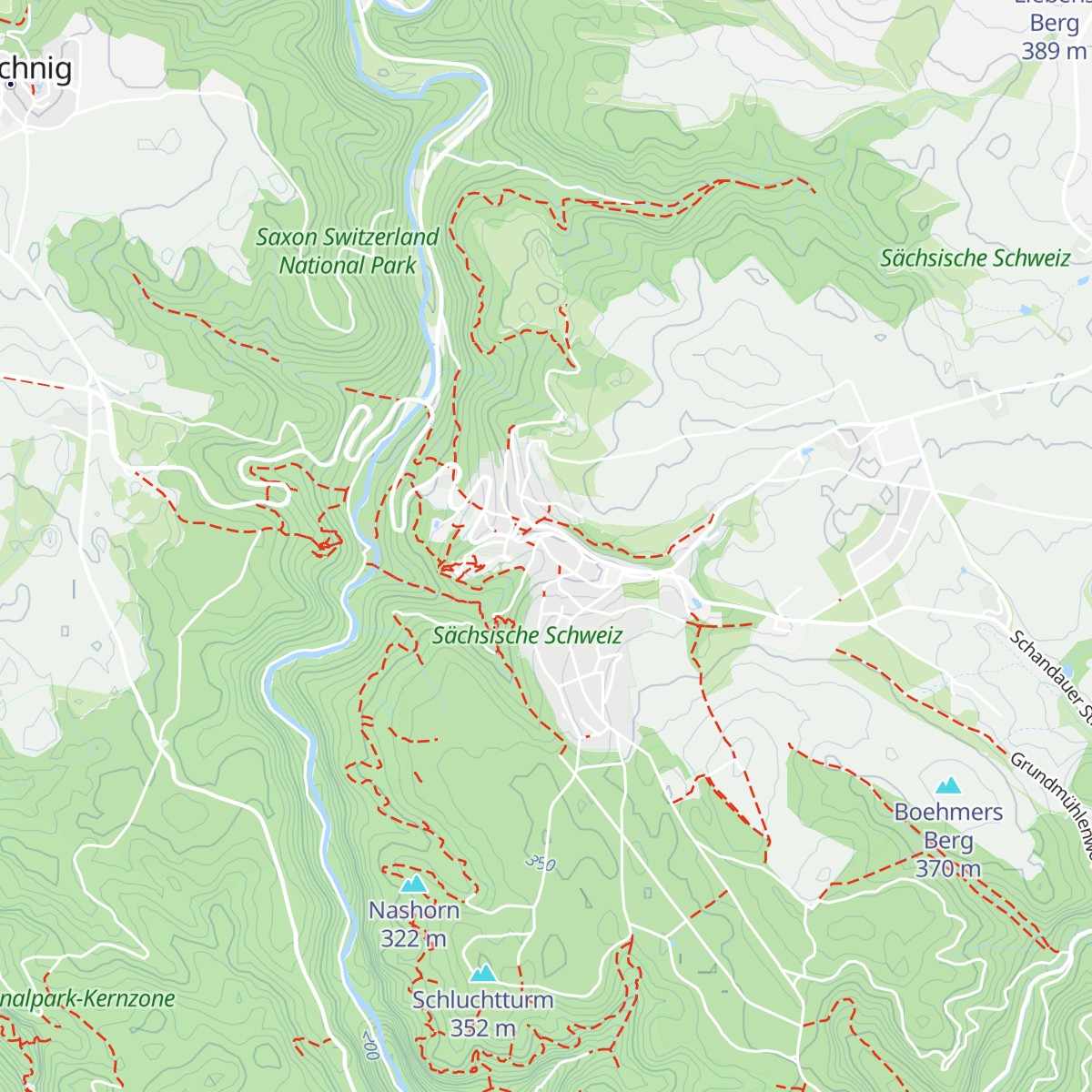 Tourist-Information und Traditionsstätte Hohnstein map