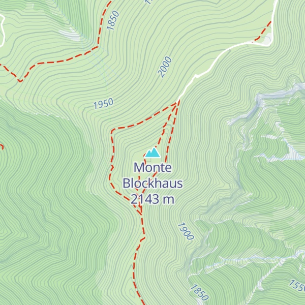 Map of Monte Blockhaus