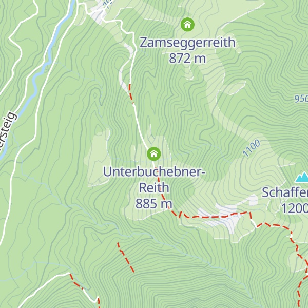 Map of Unterbuchebner-Reith