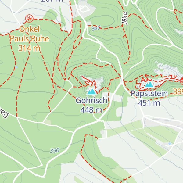 Map of Gohrisch