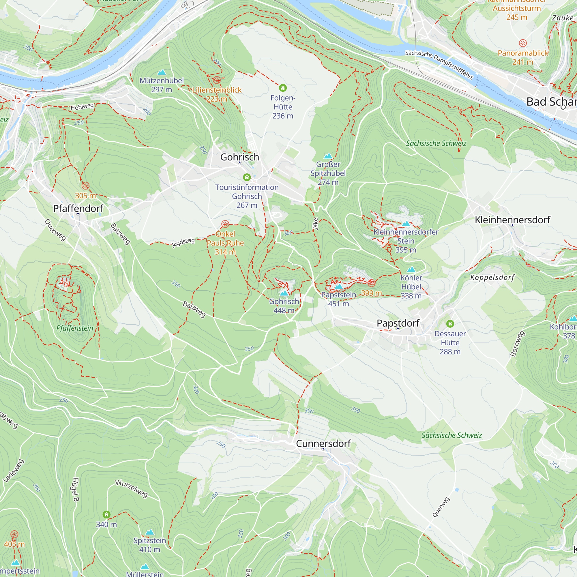 Schutzhütte map