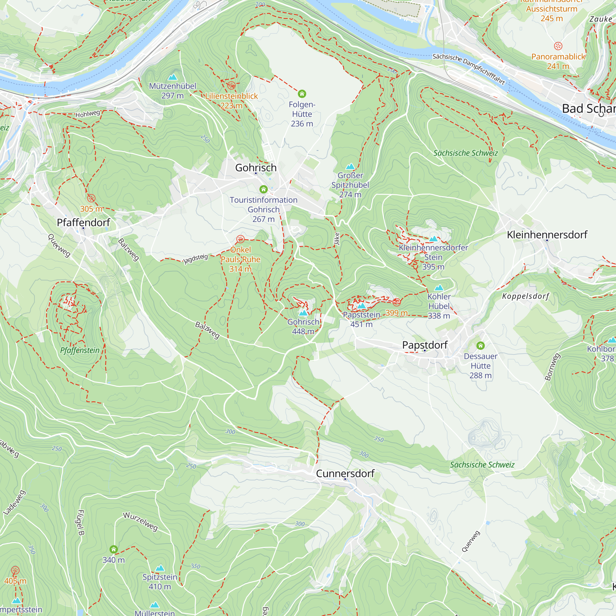 Schutzhütte map