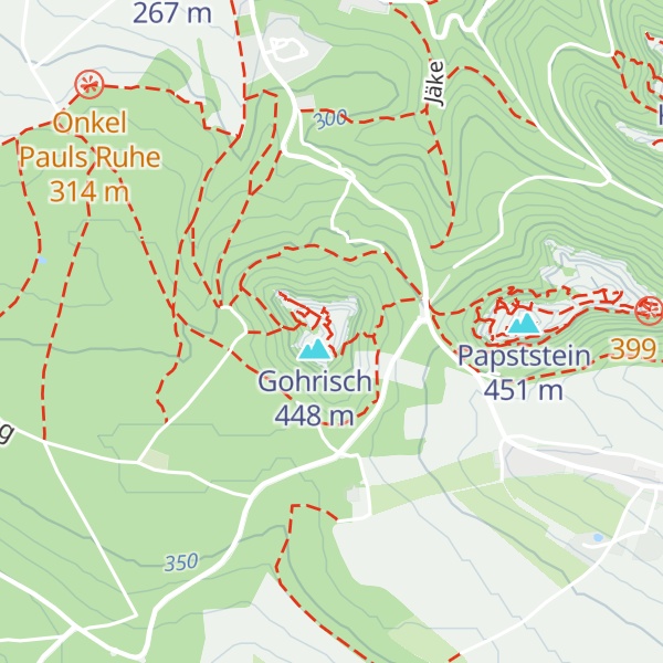 Map of Schutzhütte