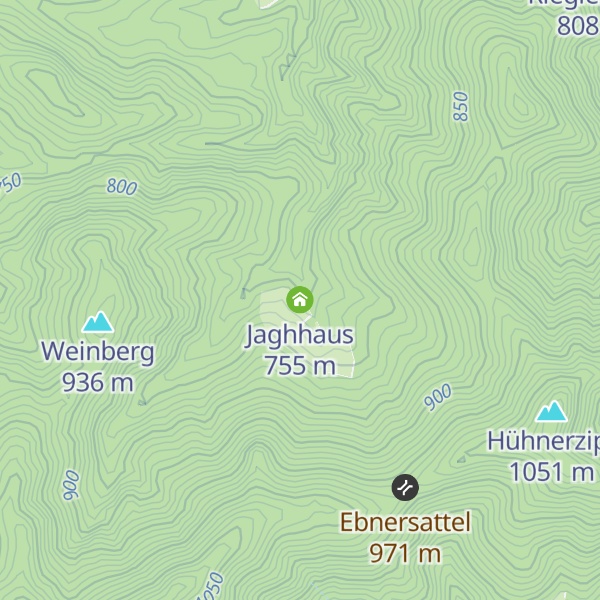 Map of Jaghhaus