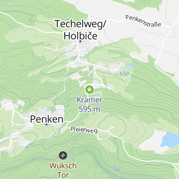 Map of Kramer
