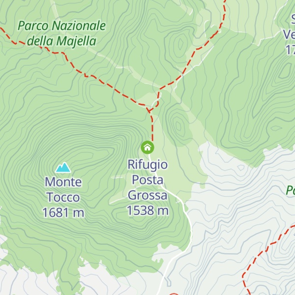 Map of Rifugio Posta Grossa