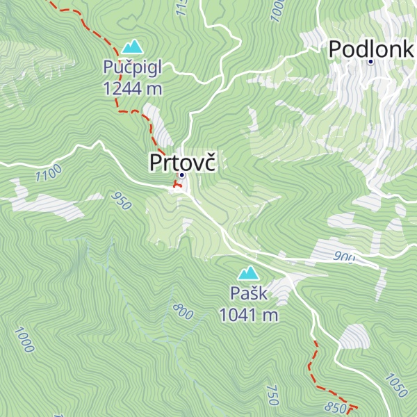Map of Krevl