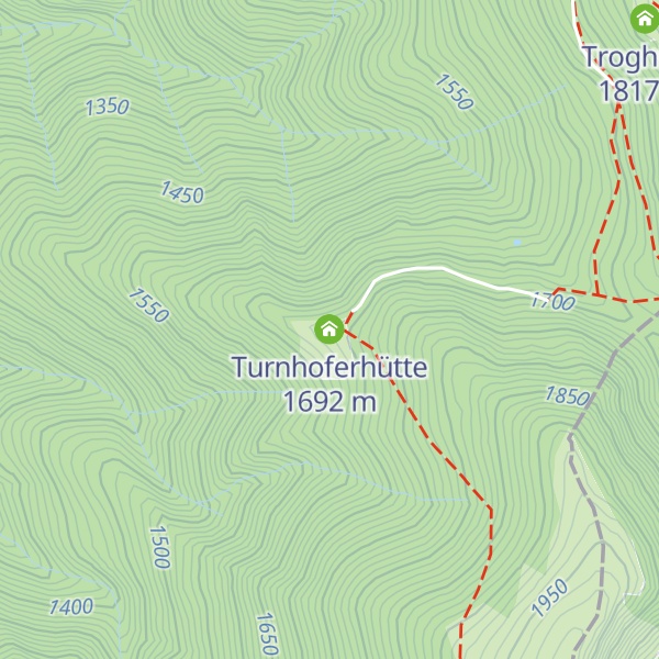 Map of Turnhoferhütte