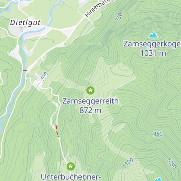 Map of Zamseggerreith