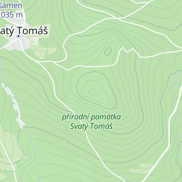 Map of Lindový vrch