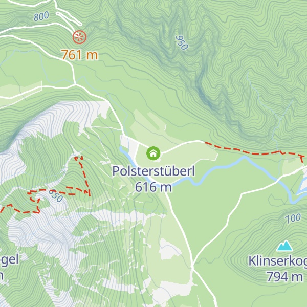Map of Polsterstüberl