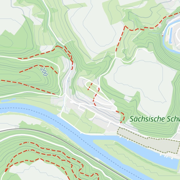 Map of Weinberghütte