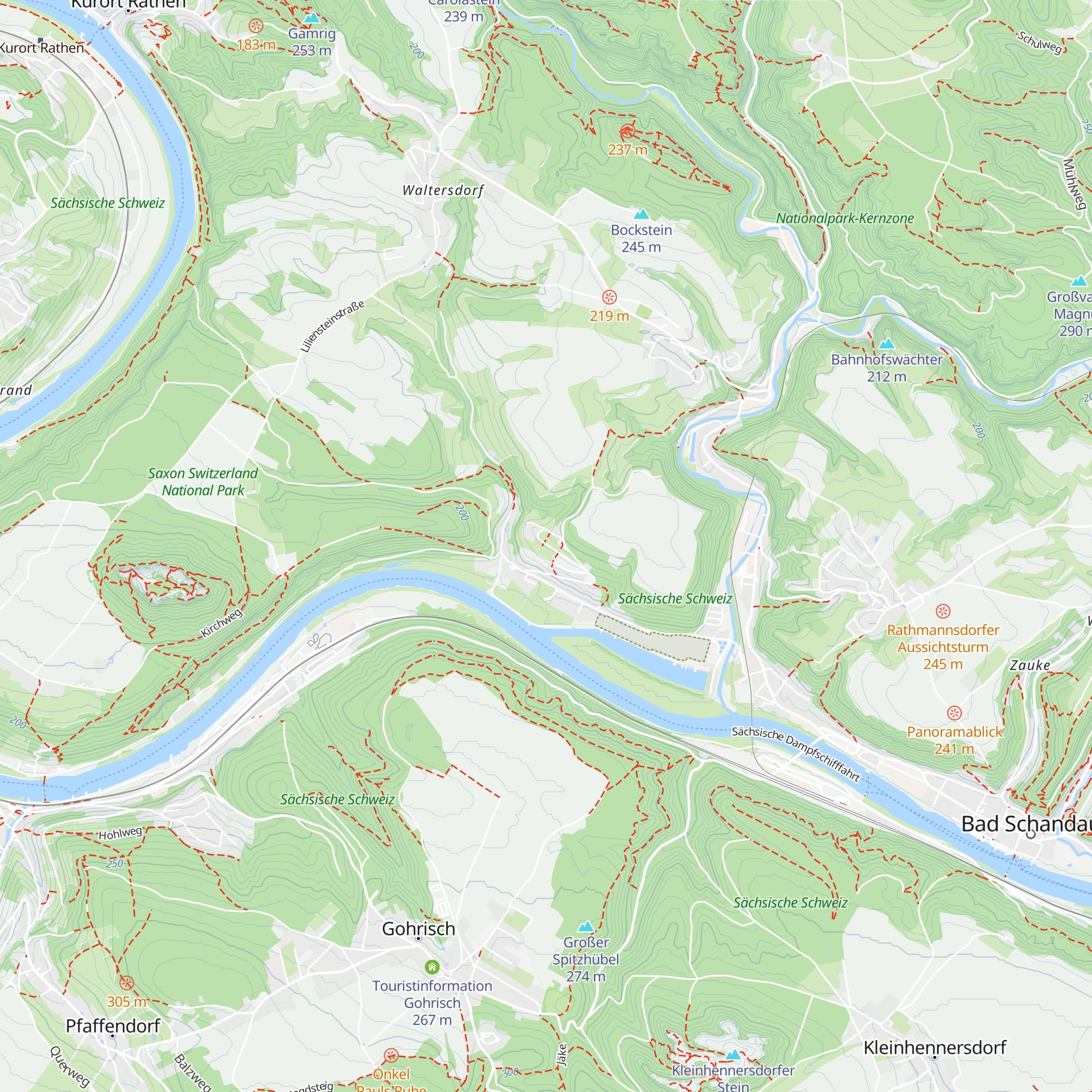 Weinberghütte map