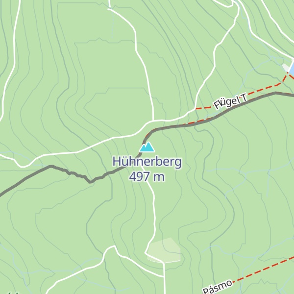 Map of Hühnerberg