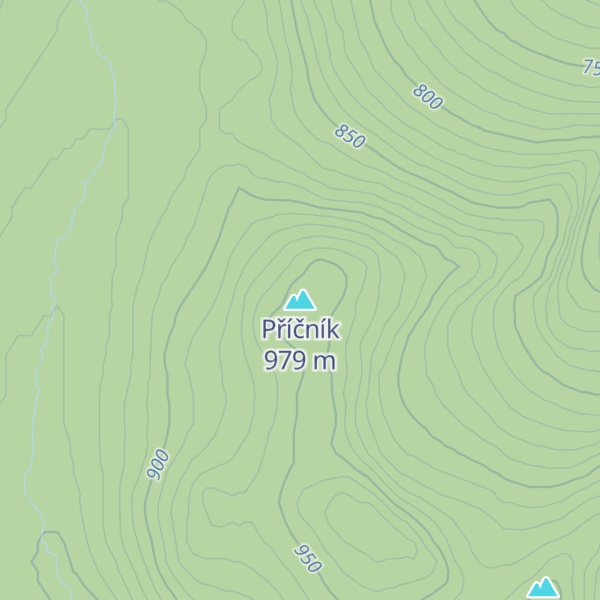 Map of Příčník