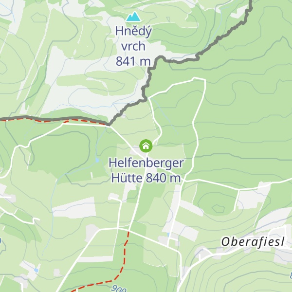 Map of Helfenberger Hütte