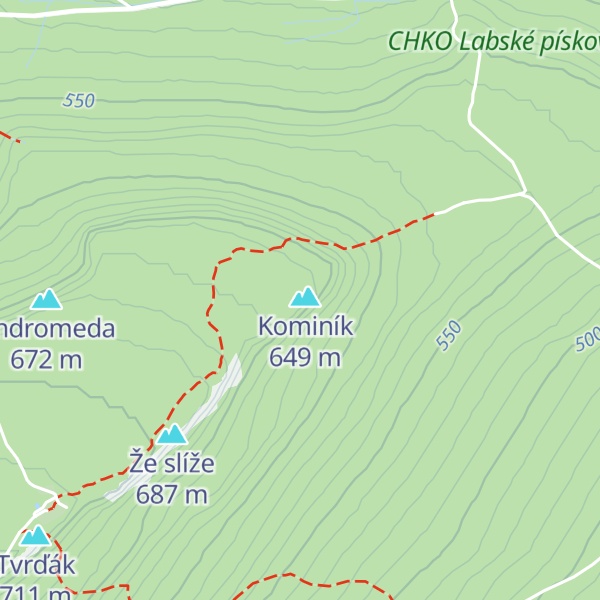 Map of Třetí karta