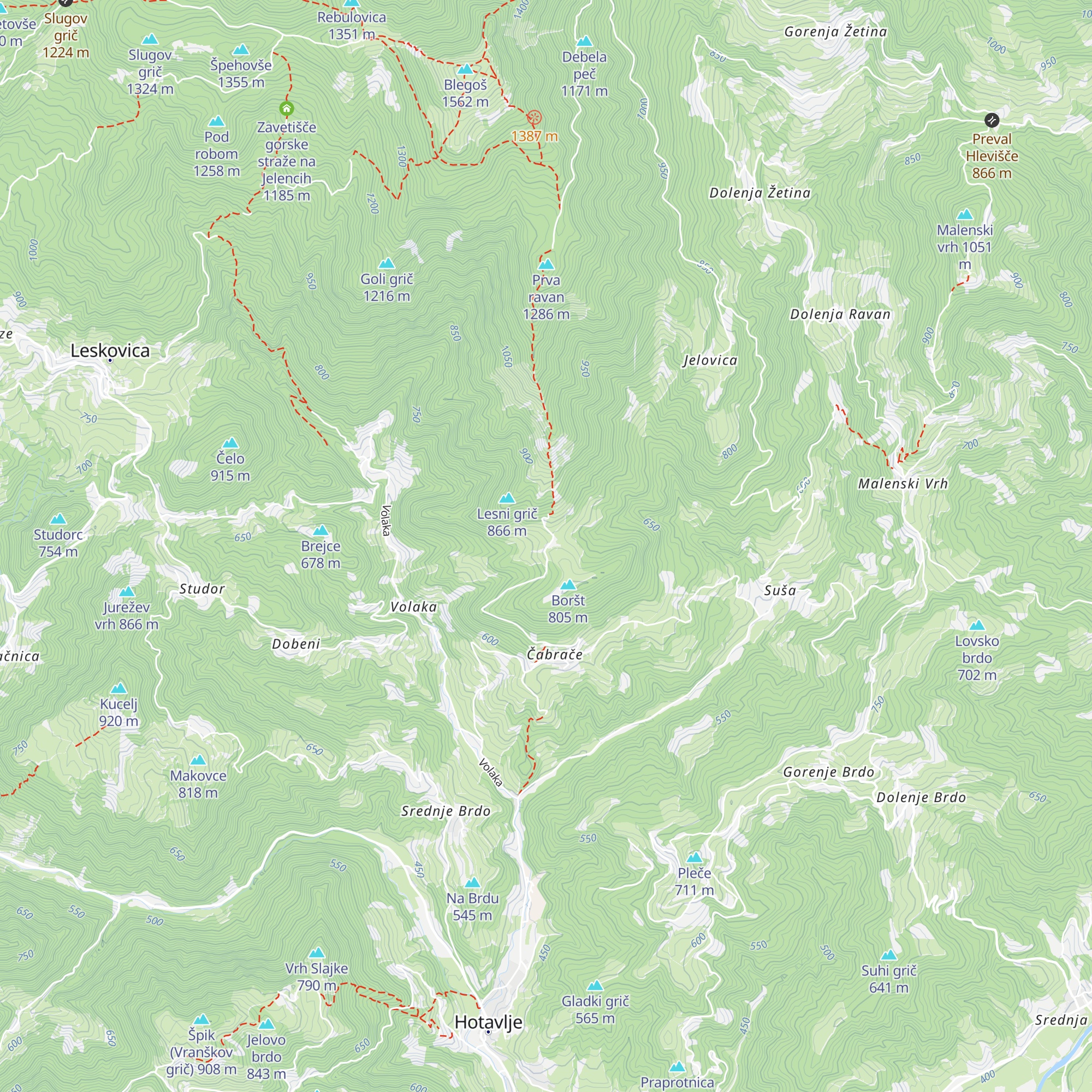Par Jezgùrc map