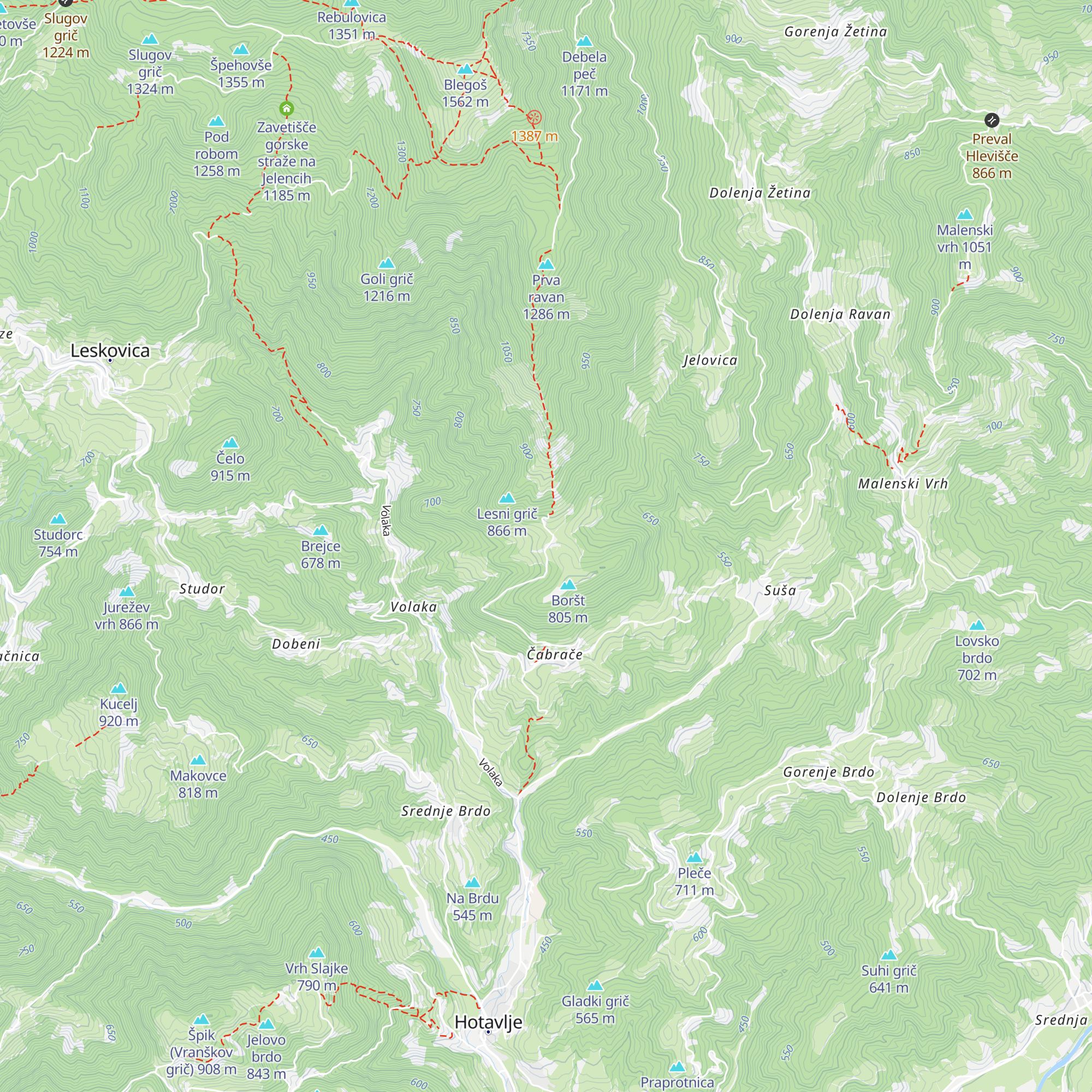 Par Jezgùrc map