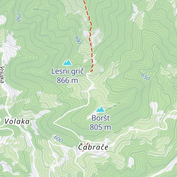 Map of Par Jezgùrc