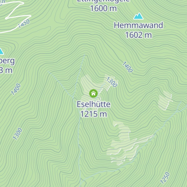Map of Eselhütte