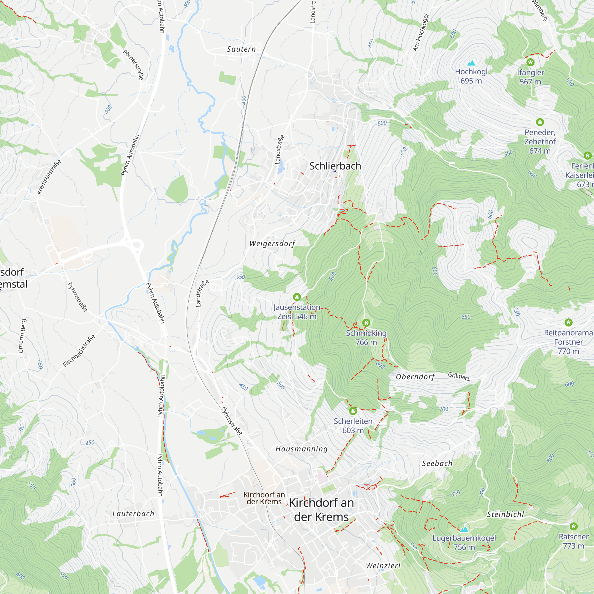 Jausenstation Zeisl map