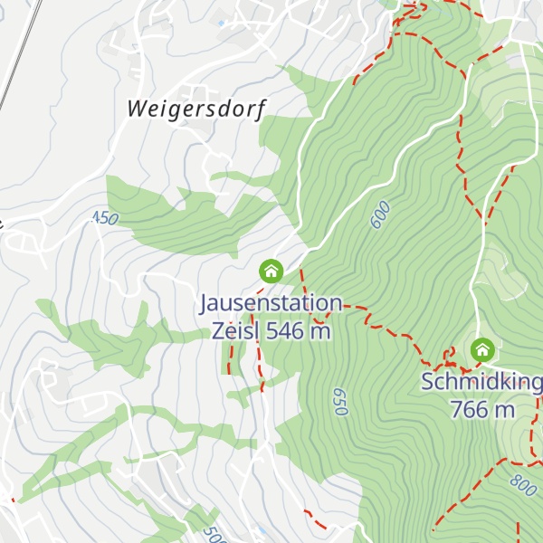 Map of Jausenstation Zeisl