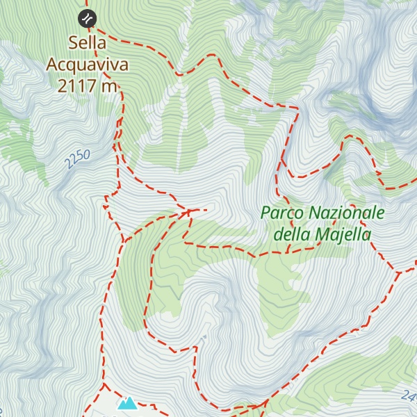 Map of Bivacco Carlo Fusco