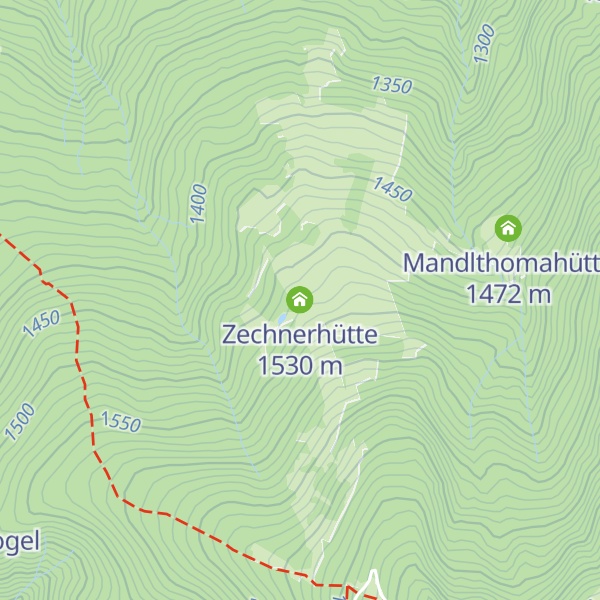 Map of Zechnerhütte