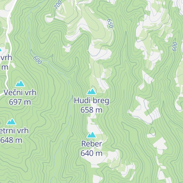 Map of Hudi breg