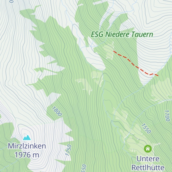 Map of Hintere Grießerhütte