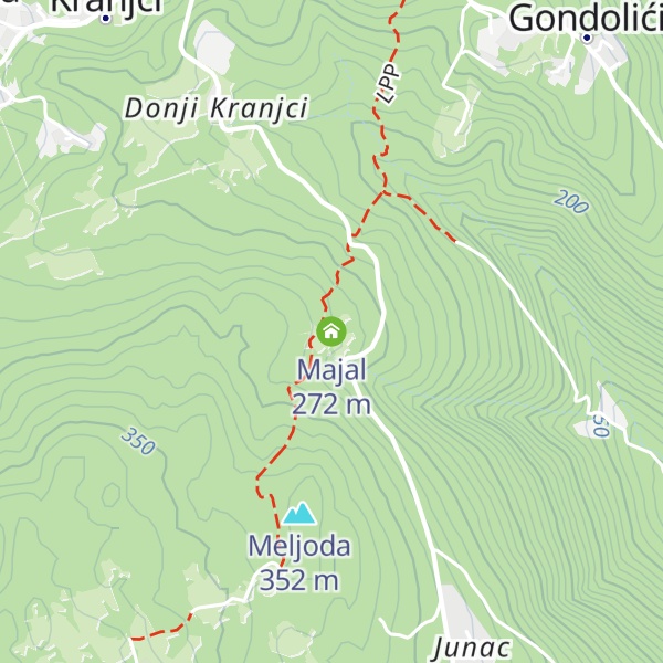 Map of Majal