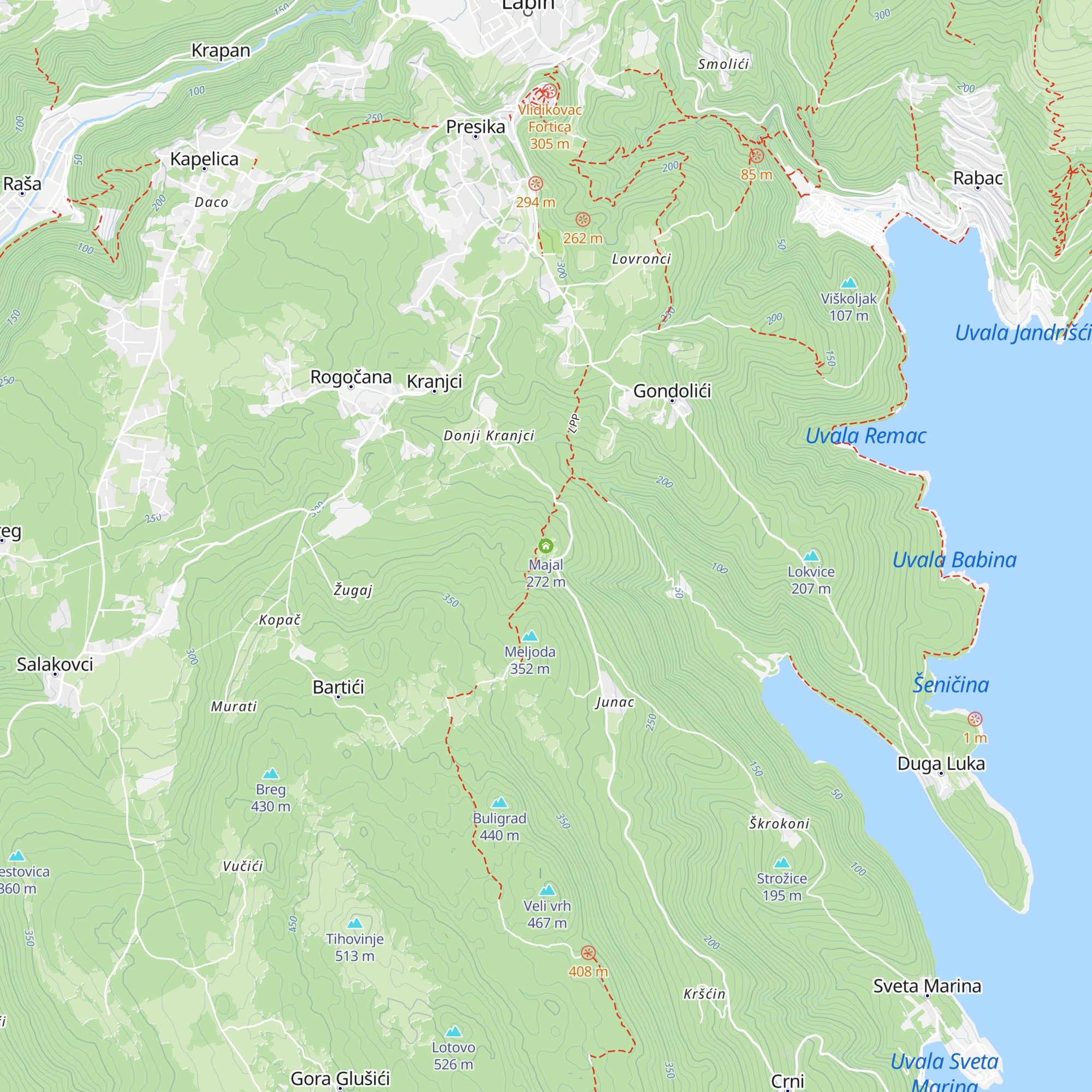Majal map
