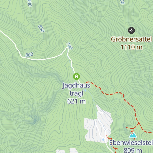 Map of Jagdhaus tragl