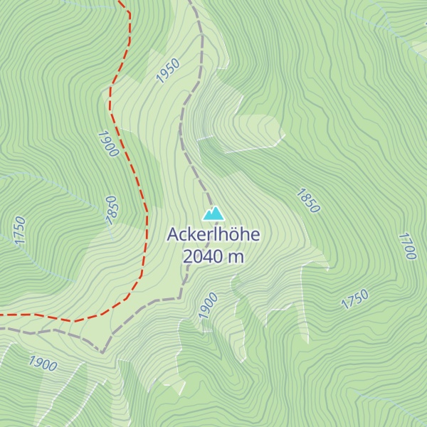 Map of Ackerlhöhe