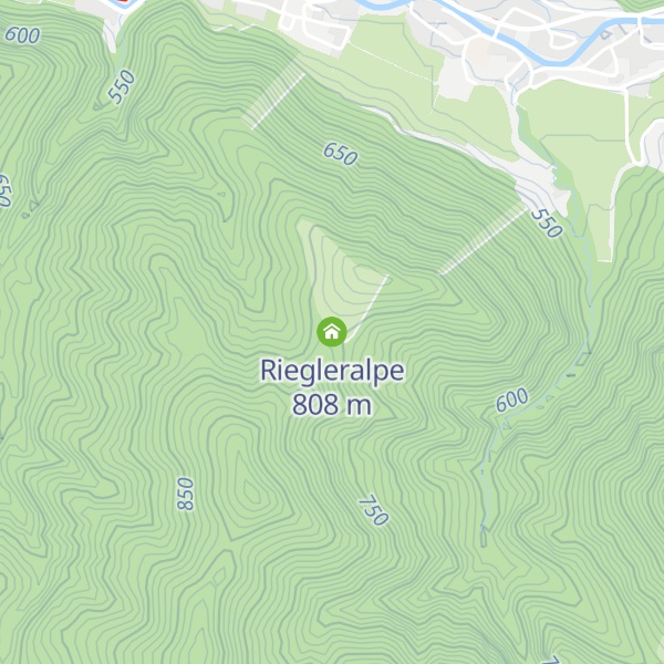 Map of Riegleralpe