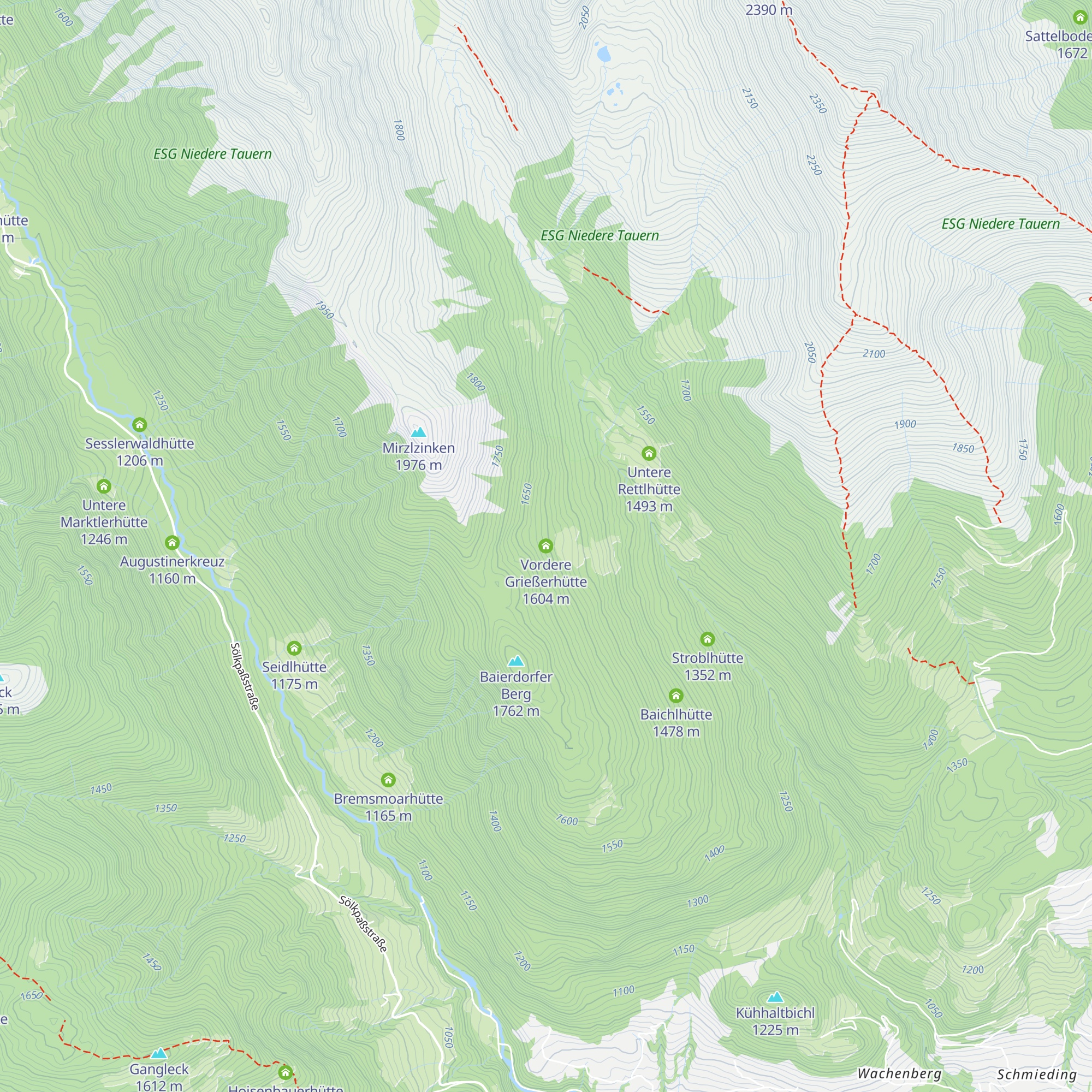 Vordere Grießerhütte map