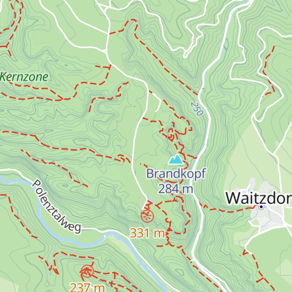 Map of Brandturm